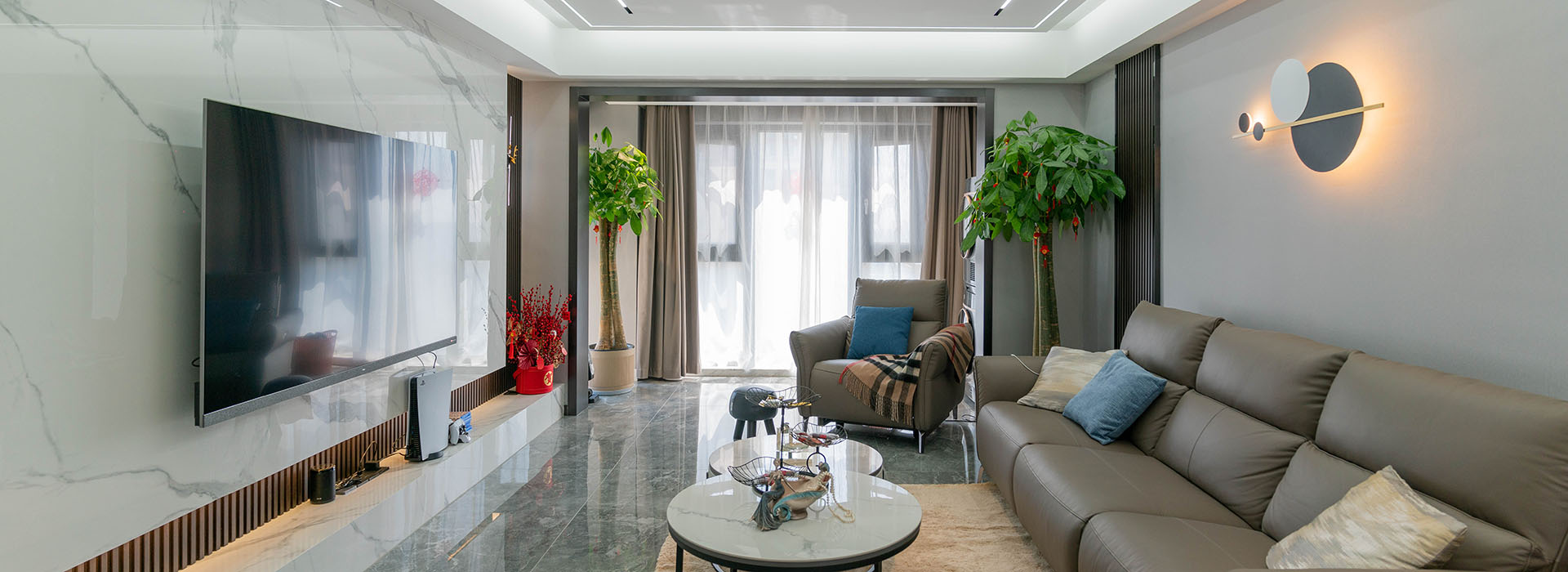 澳華裝飾 現代簡約  148㎡ 澳華案例 武漢裝修公司