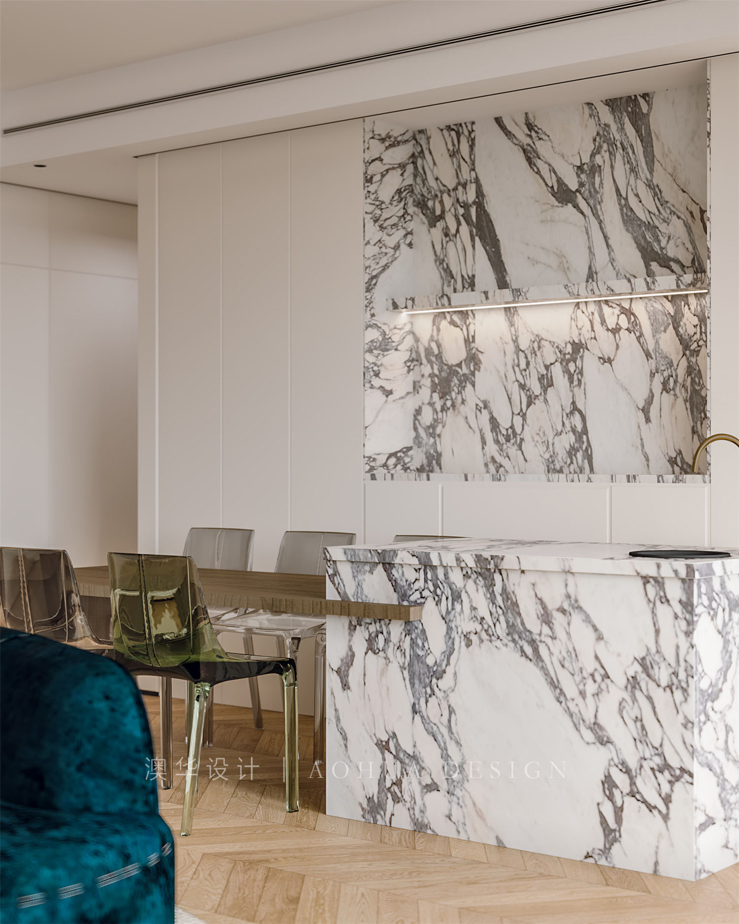 西北湖壹號御璽灣,現(xiàn)代簡約,武漢裝修設計