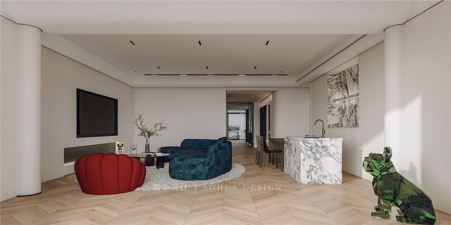 西北湖壹號御璽灣,現(xiàn)代簡約,武漢裝修設計