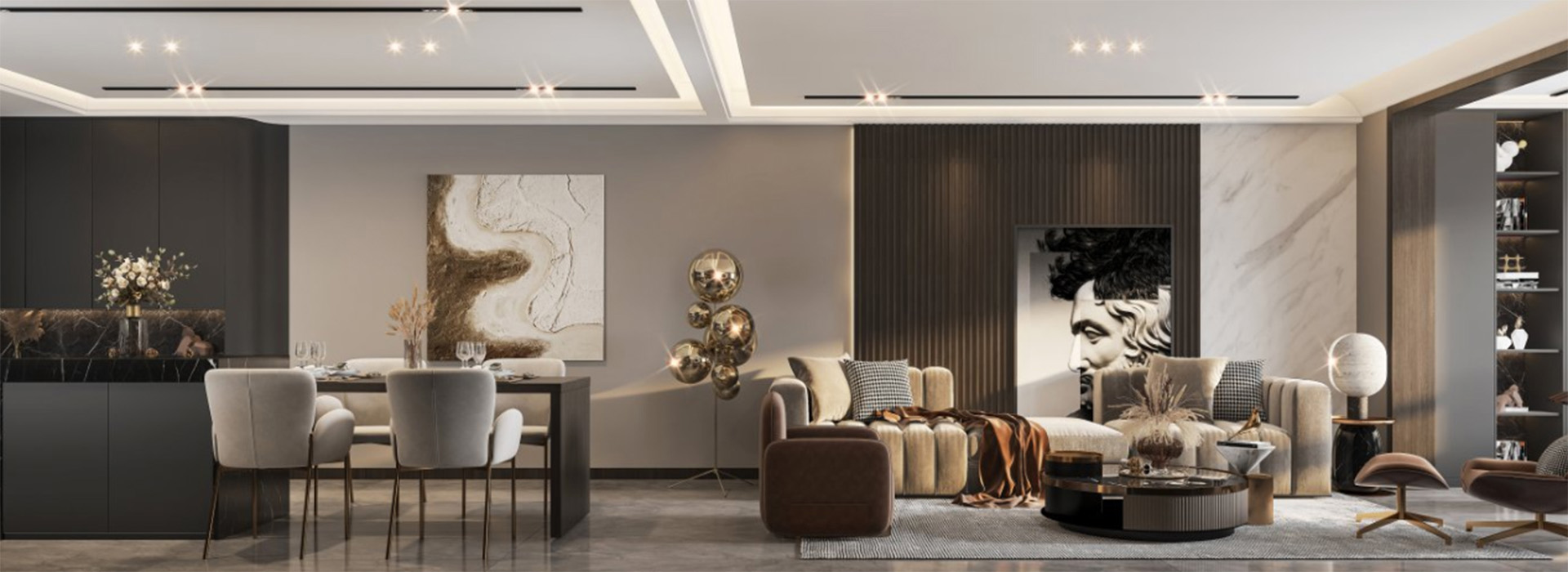 碧桂園晴川府,現代輕奢,碧桂園晴川府128㎡,碧桂園晴川府128平米,武漢裝修