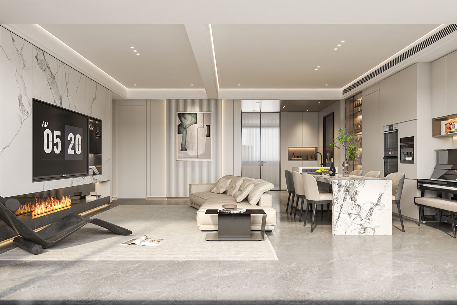 月亮灣179㎡現代簡約