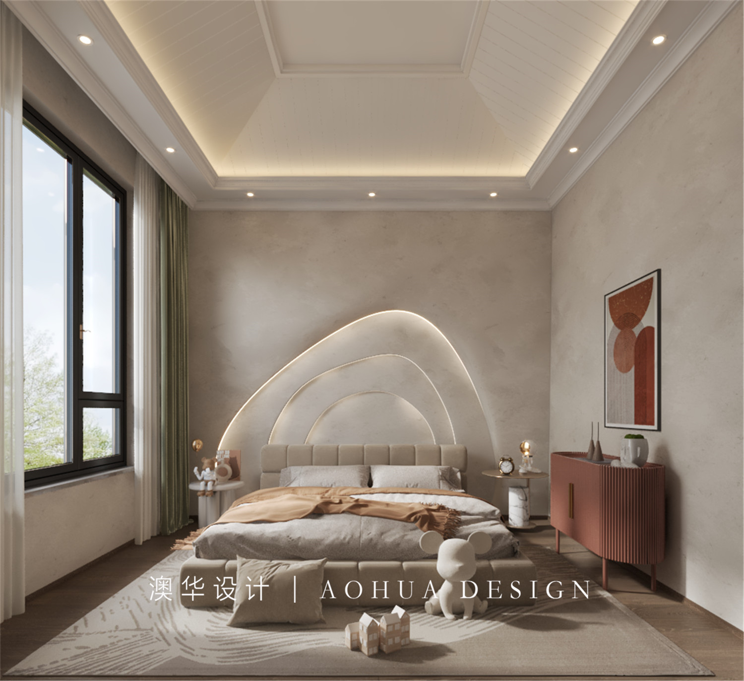 碧桂園天璽灣300㎡新東方風格