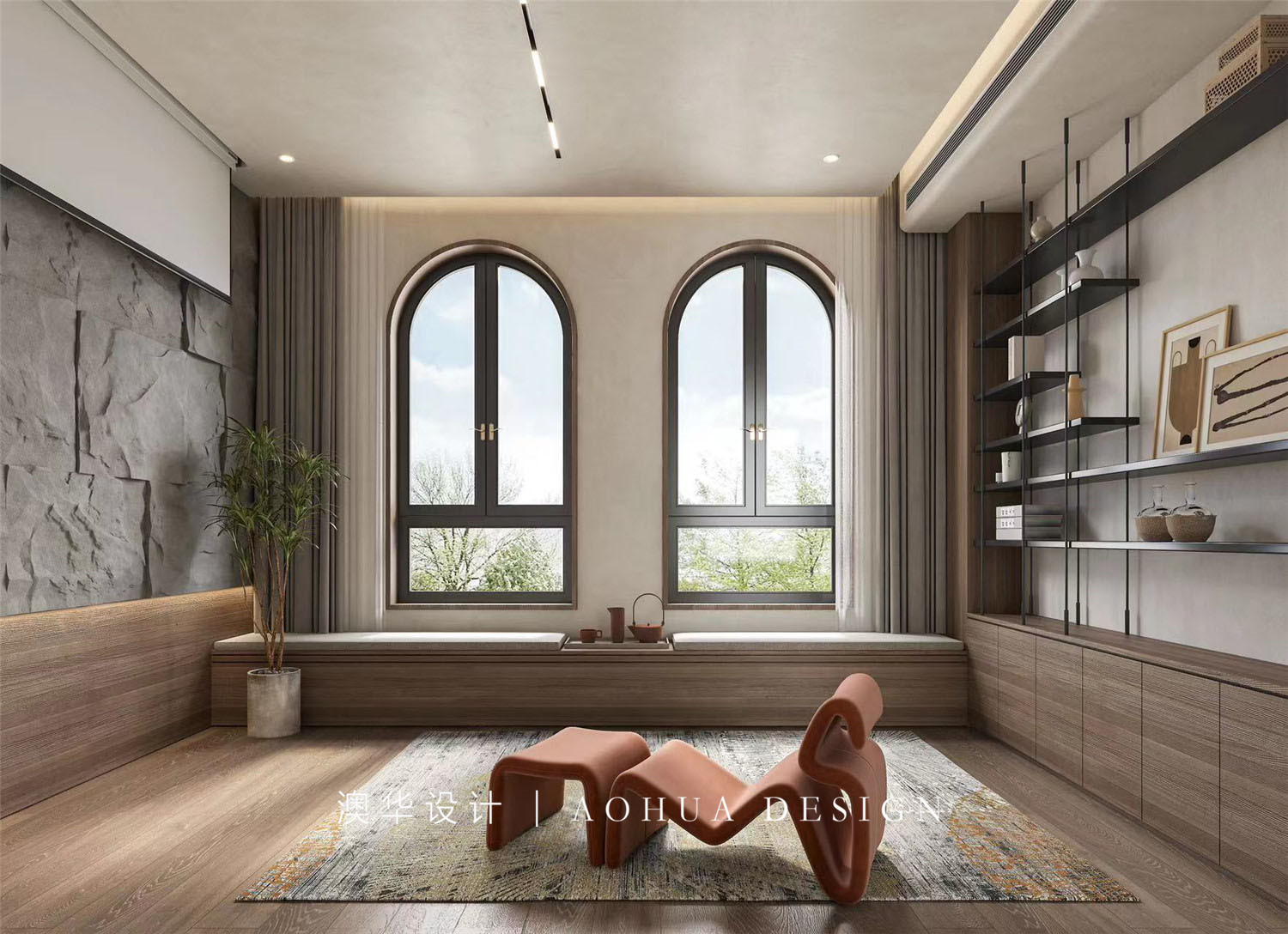 碧桂園天璽灣300㎡新東方風格