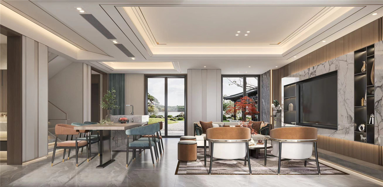 中糧光谷祥云400㎡現代中式