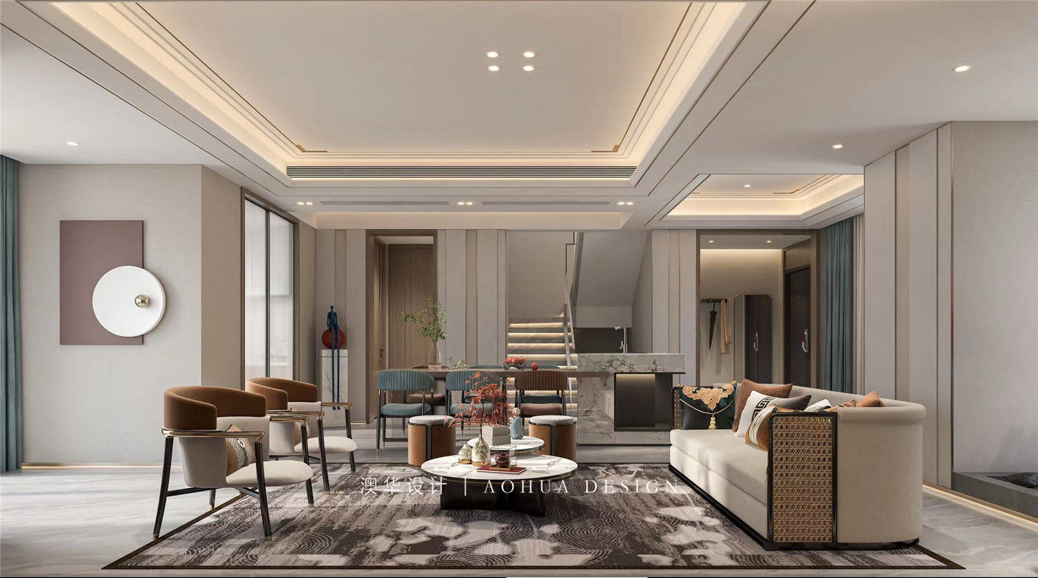 中糧光谷祥云400㎡現代中式