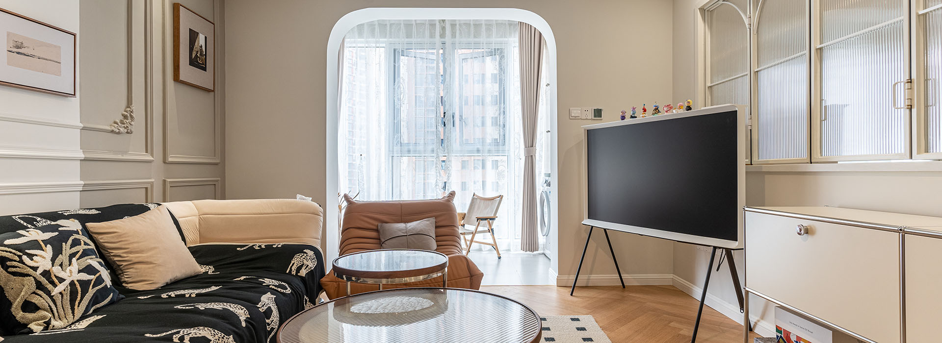 和諧家園93㎡現代法式