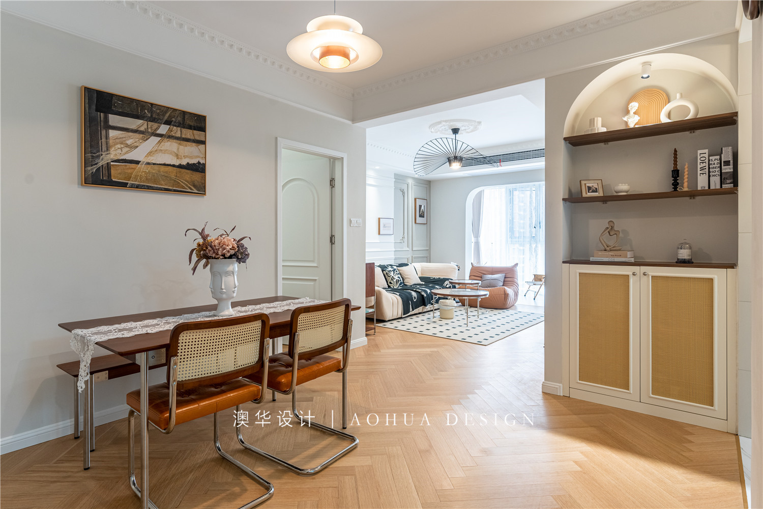 和諧家園93㎡現代法式