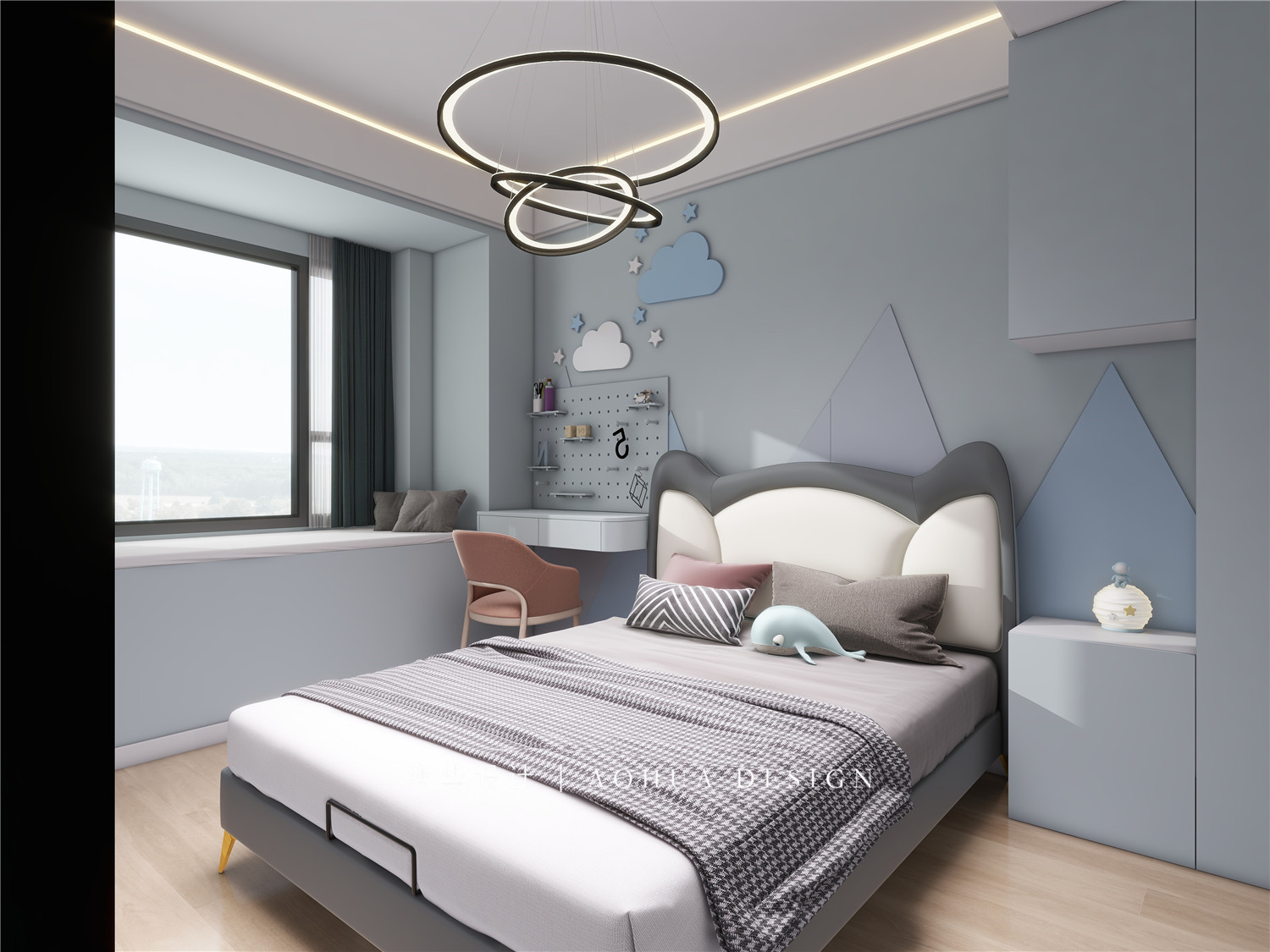 融創(chuàng)玖璽臺130㎡現代都市風