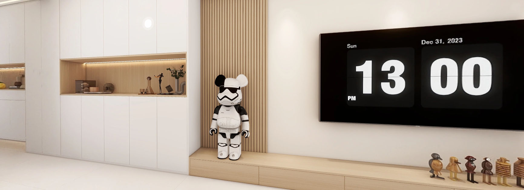 中科新苑108㎡奶油風(fēng)