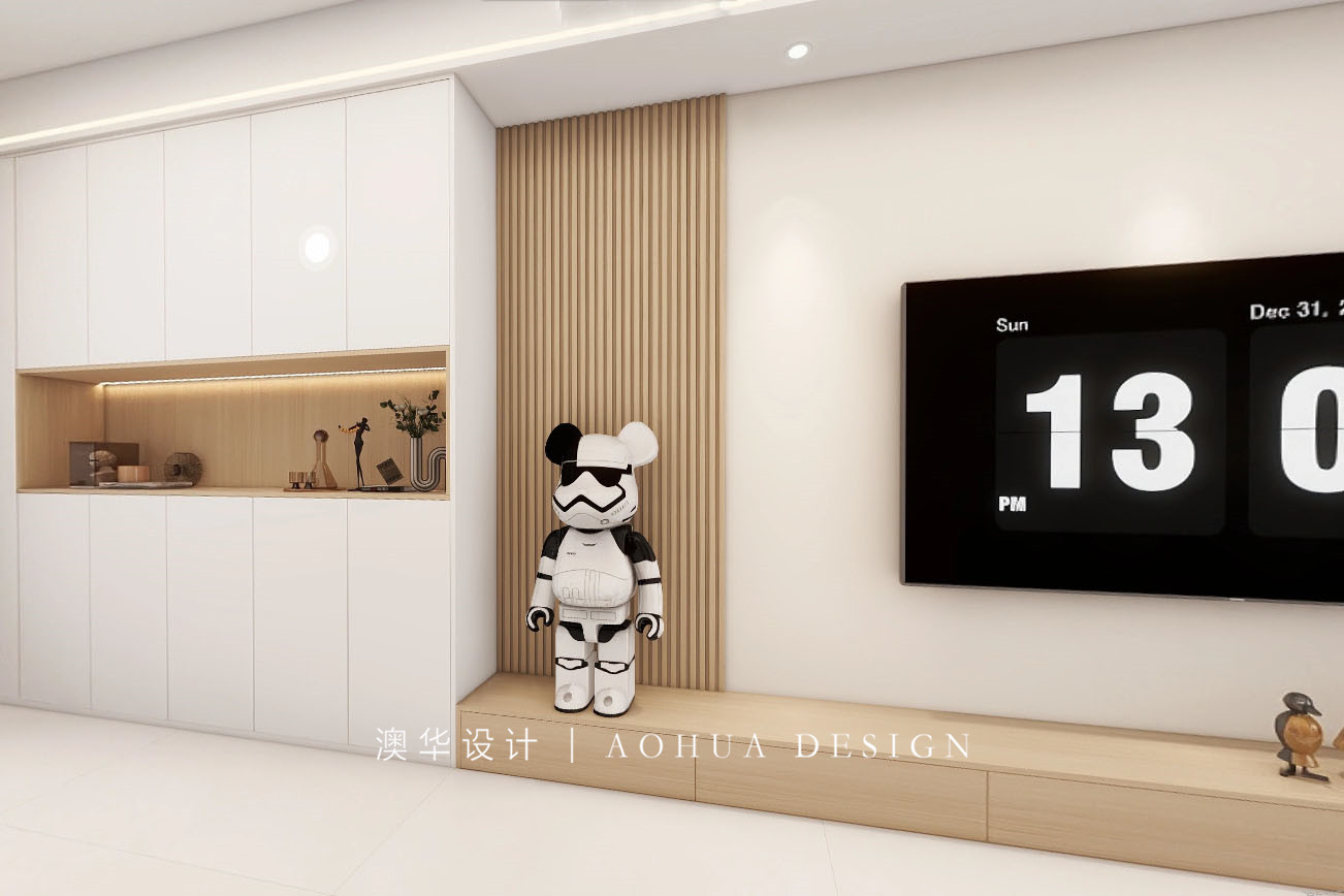 中科新苑108㎡奶油風(fēng)