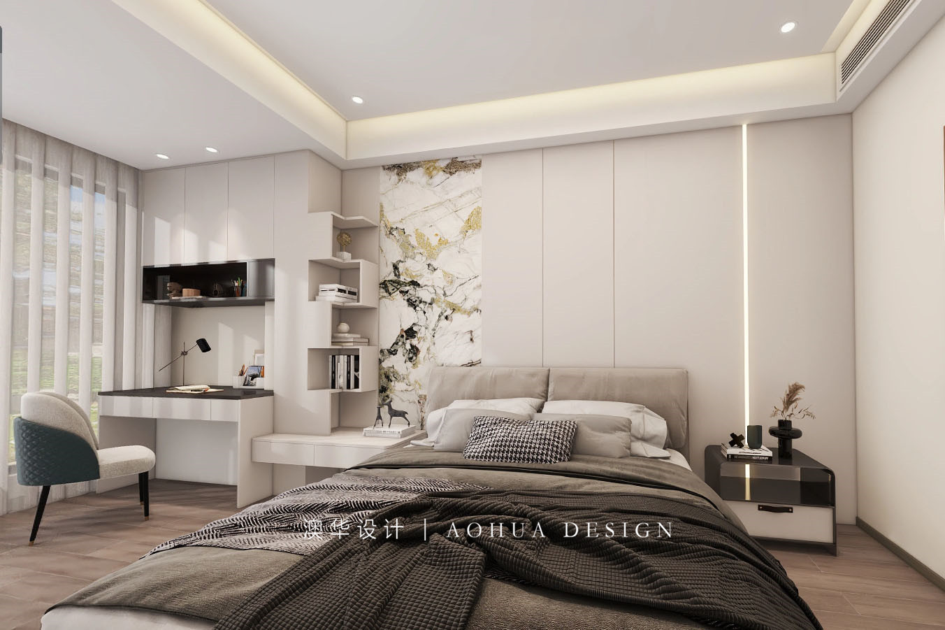 璞樾門第158㎡現(xiàn)代簡(jiǎn)約