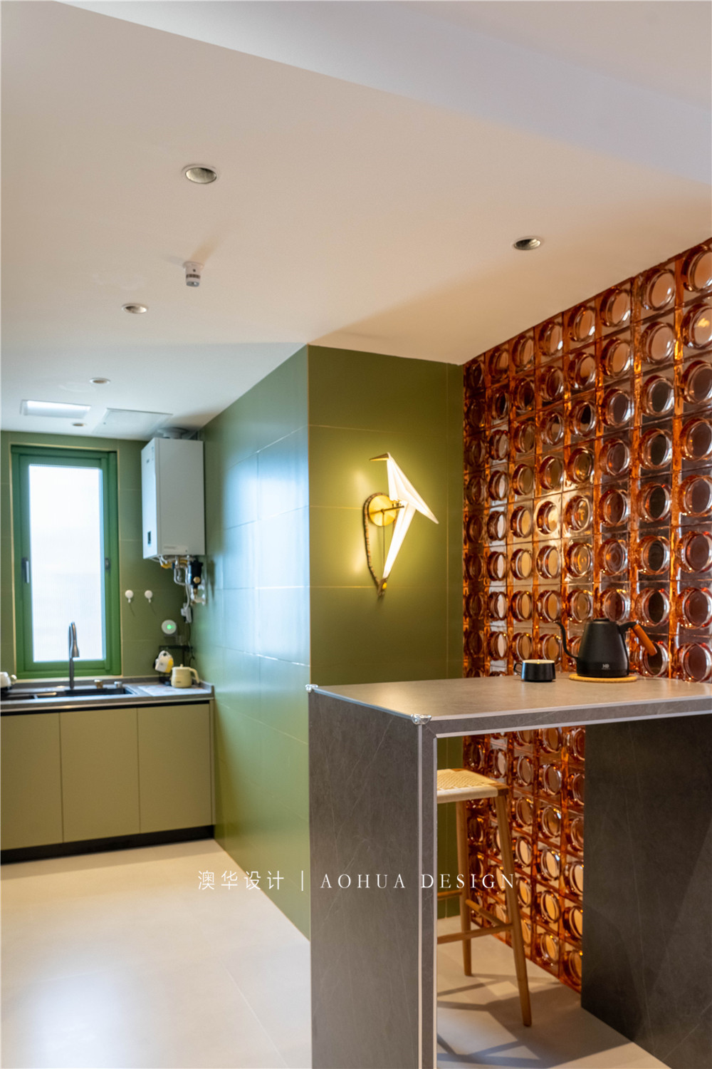 萬科翡翠國際140㎡現(xiàn)代中式混搭