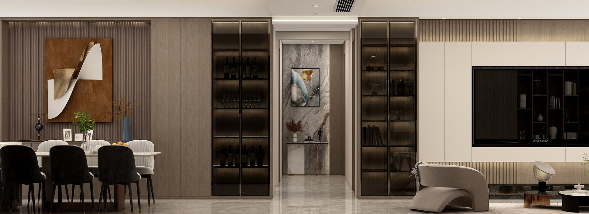 華發外灘首府220㎡意式風