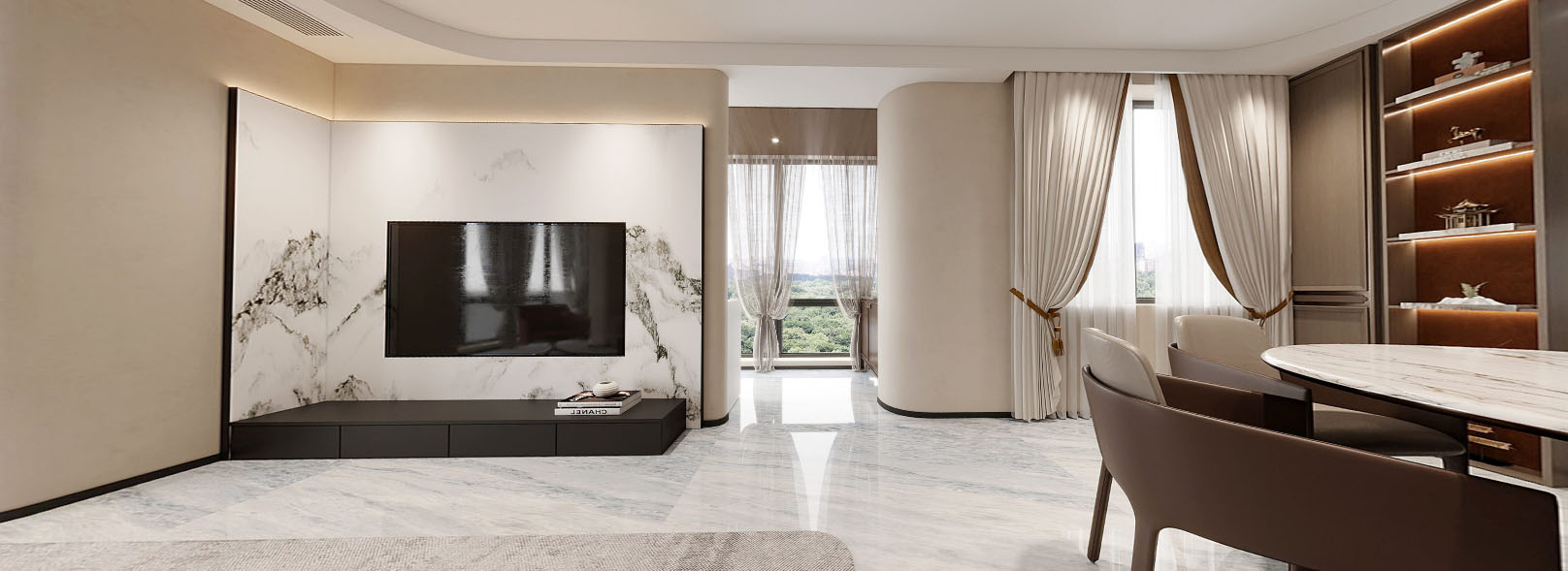 聯投譽江南177㎡輕奢風