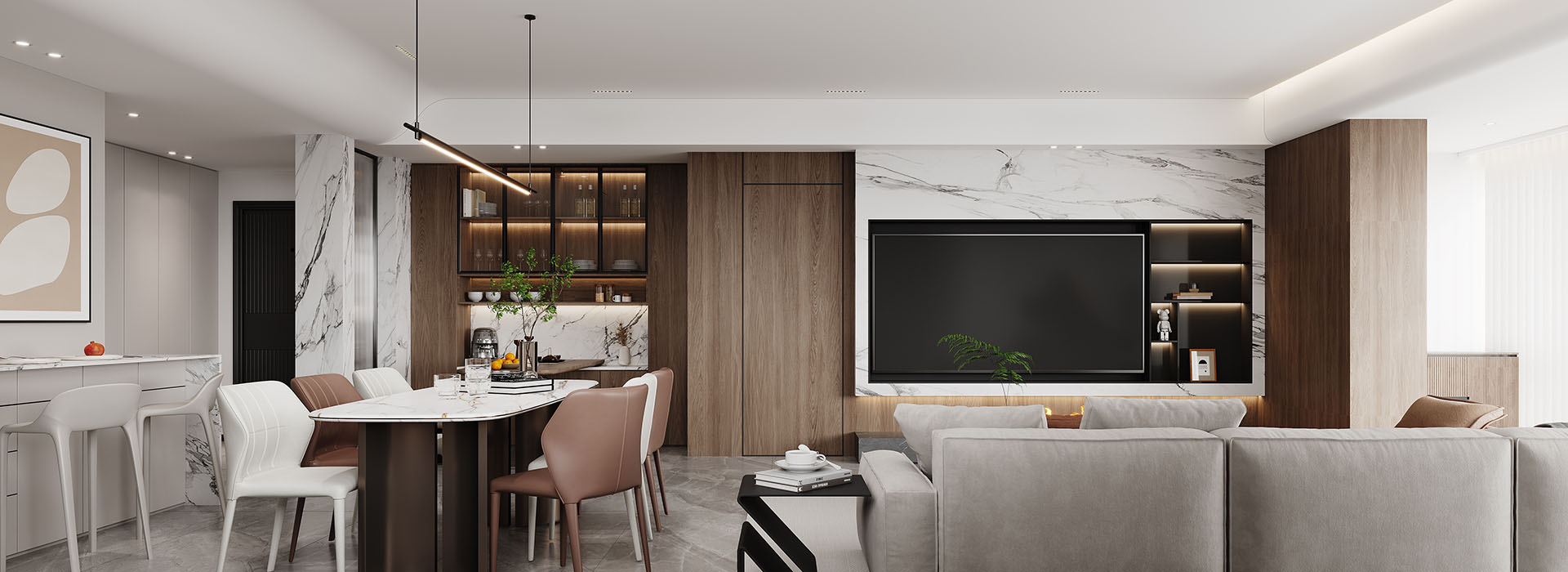 聯投中心275㎡意式極簡