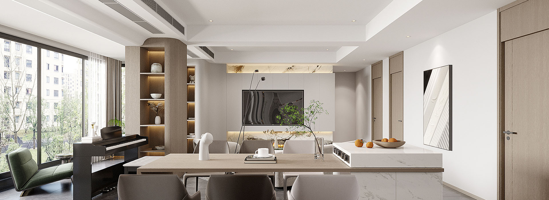 華潤(rùn)昆侖御142㎡現(xiàn)代