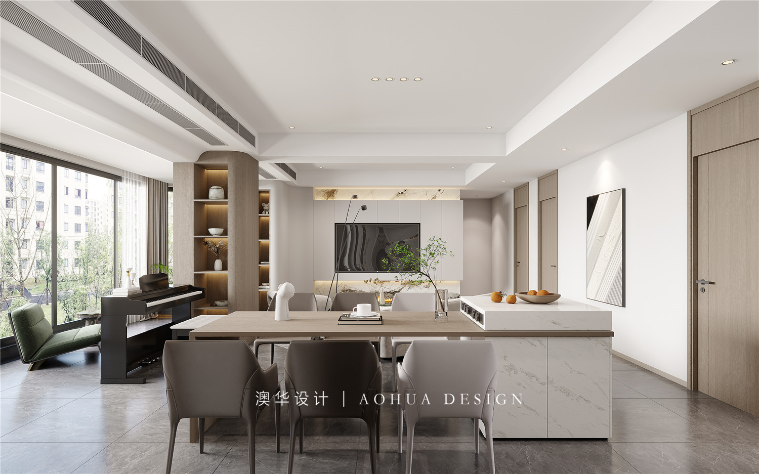 華潤(rùn)昆侖御142㎡現(xiàn)代