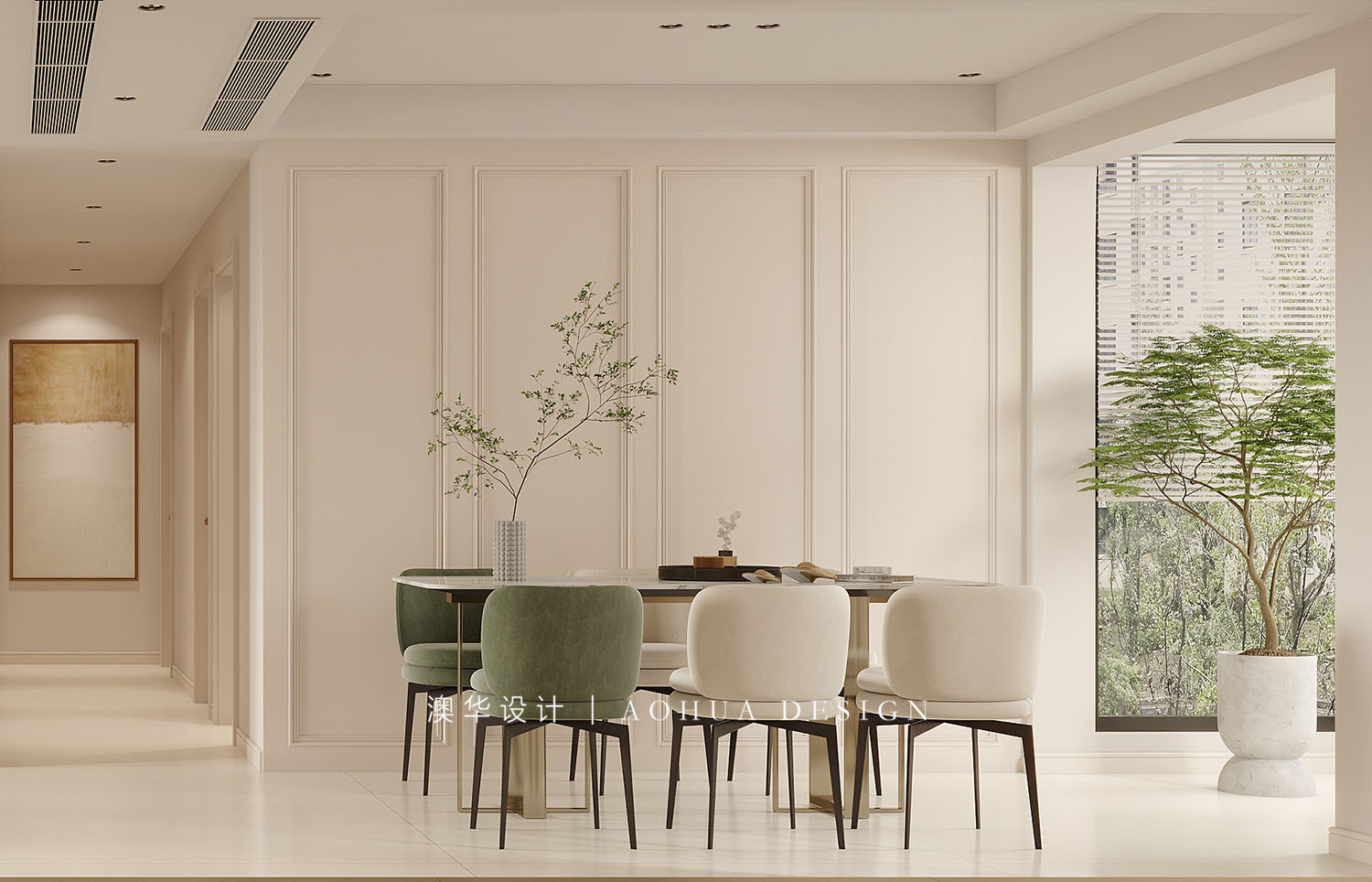 世茂云錦瑰海園125㎡美式風