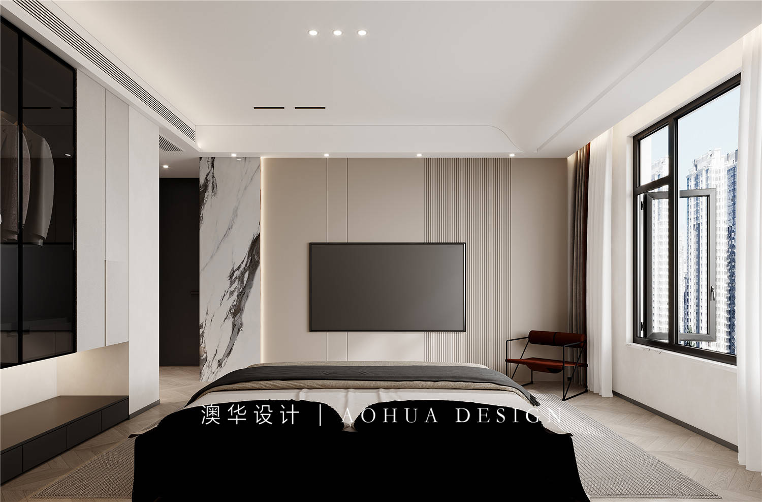 廣電蘭亭瓏府260㎡暗黑后現代