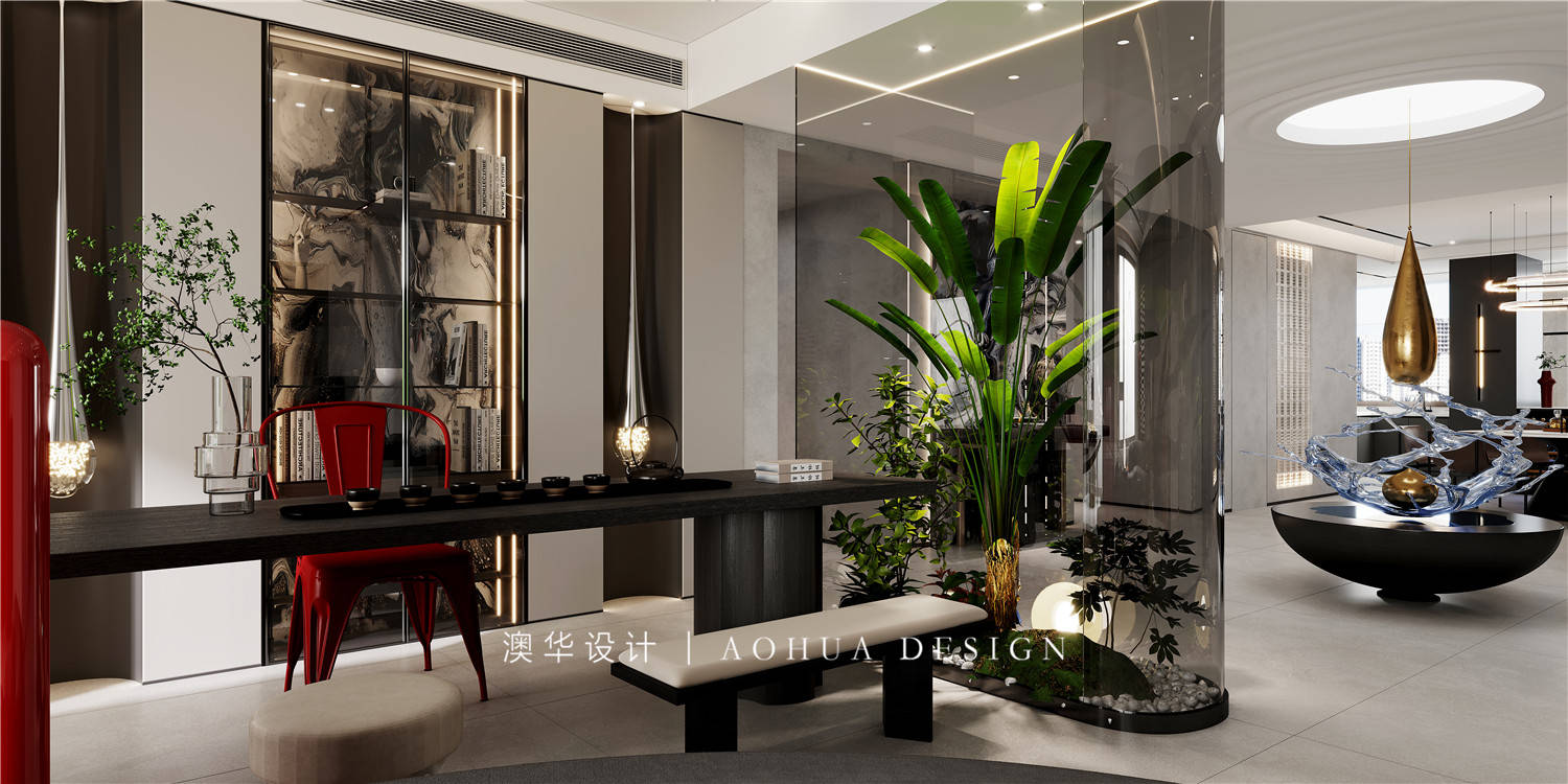 廣電蘭亭瓏府260㎡暗黑后現代