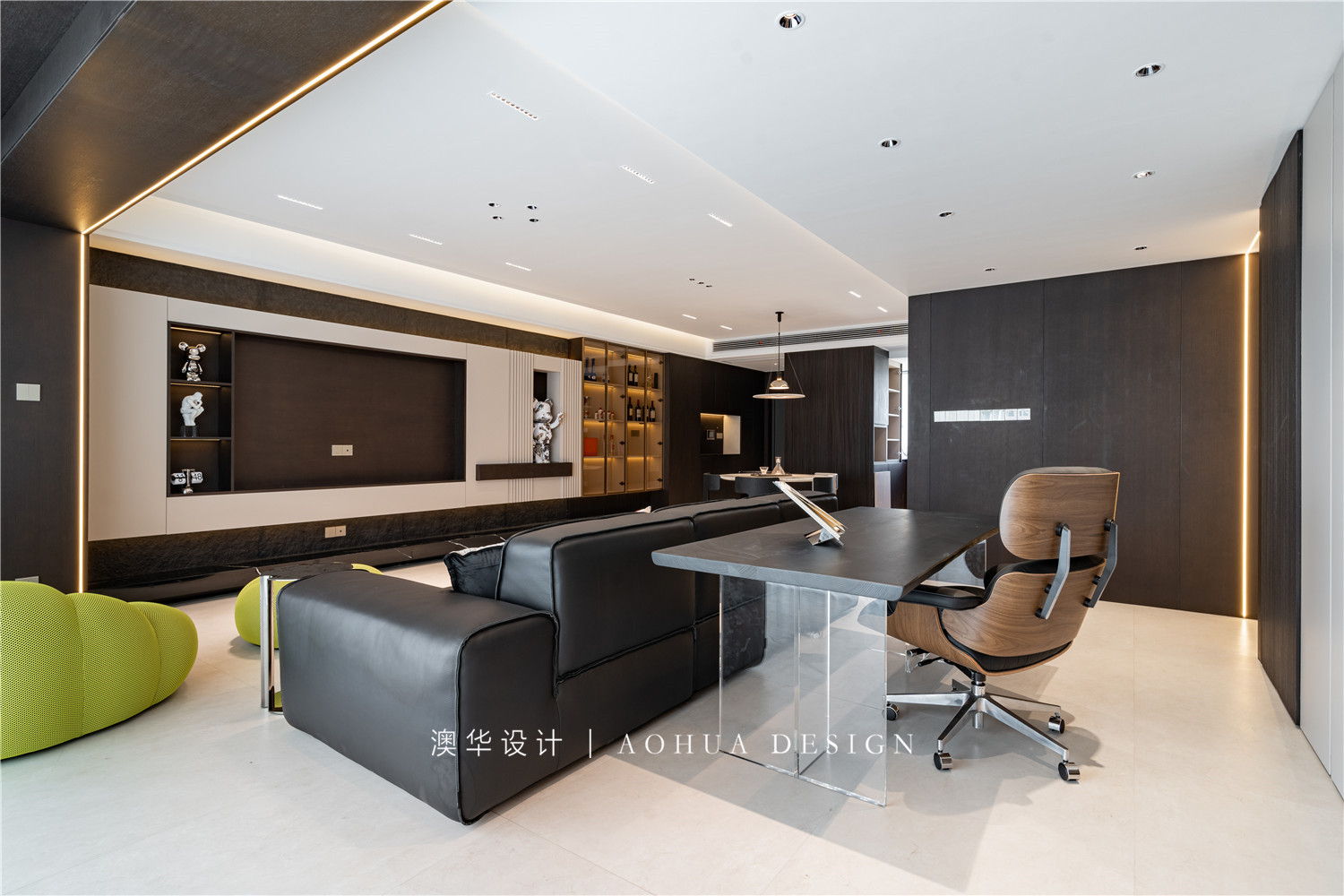 華僑城歡樂(lè)天際168㎡意式輕奢