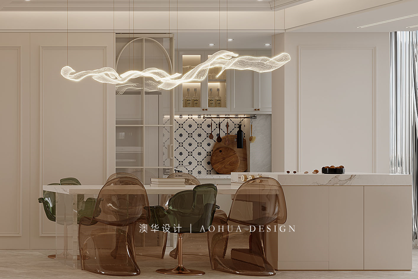 七星四季花園裝修,輕法式風(fēng)格