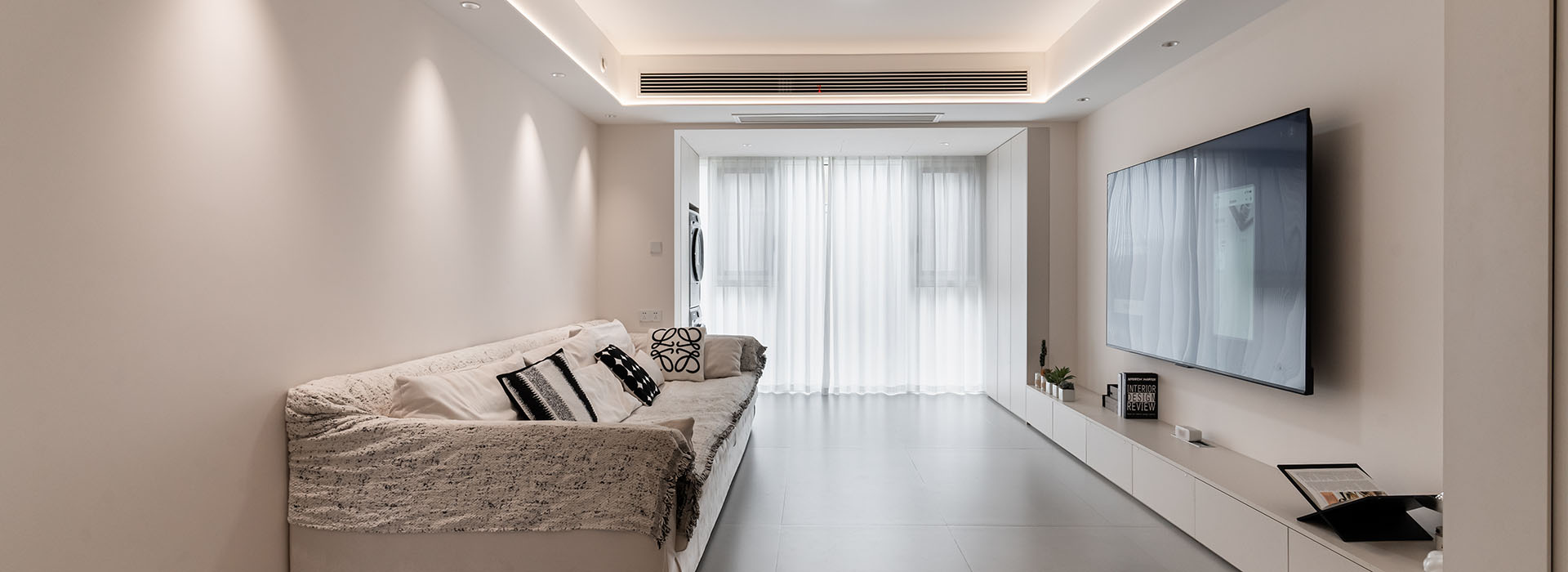 大洲星城138㎡極簡(jiǎn)風(fēng),武漢裝修