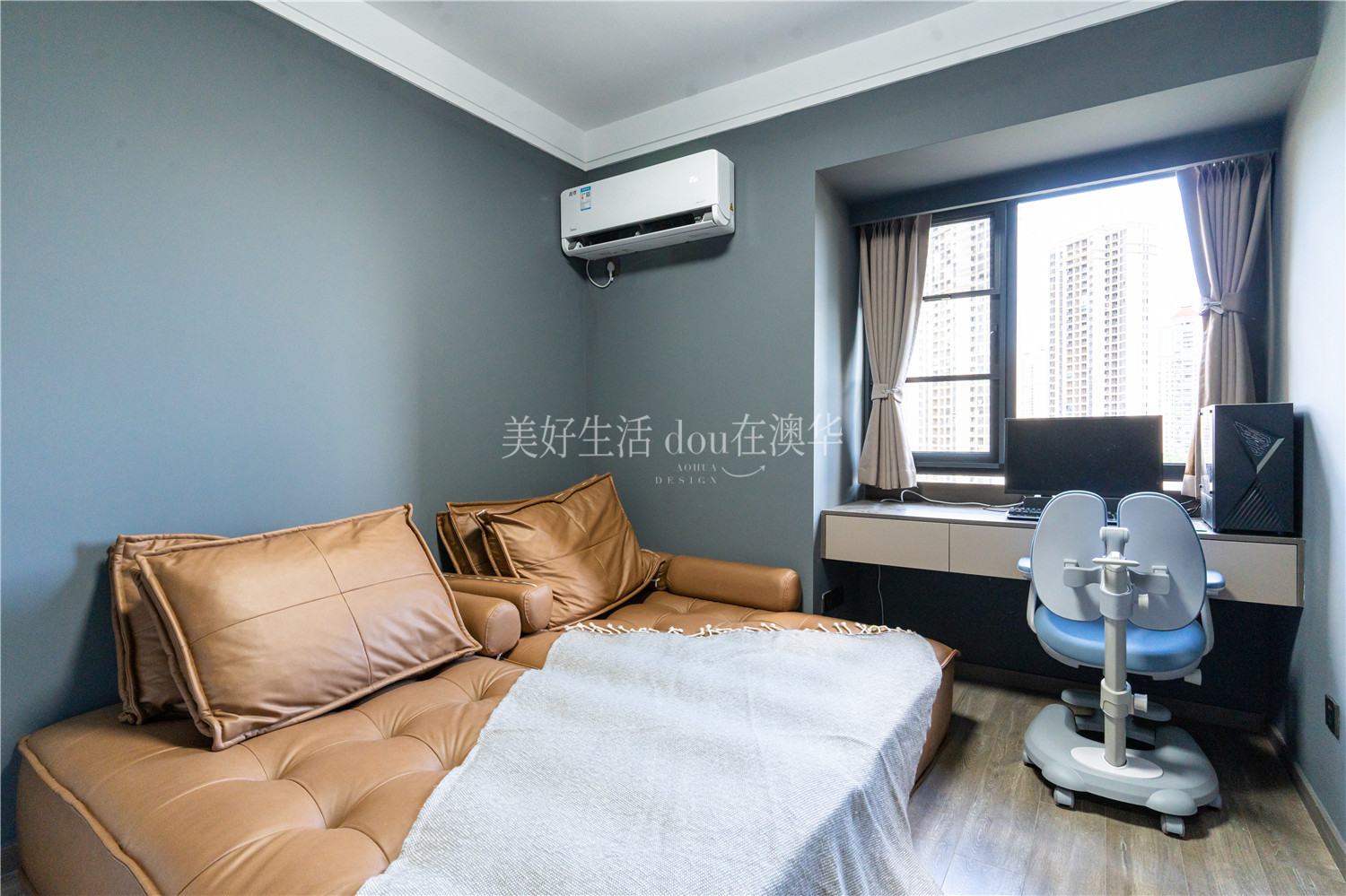 牧嶺易城158㎡現代風,武漢裝修設計