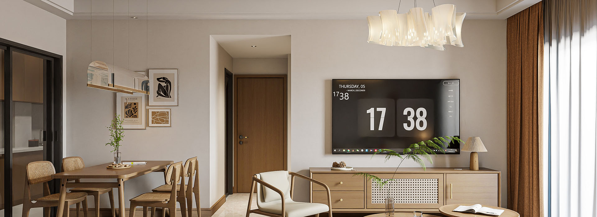 華僑城紅坊99㎡,武漢室內(nèi)裝修,武漢裝修設(shè)計