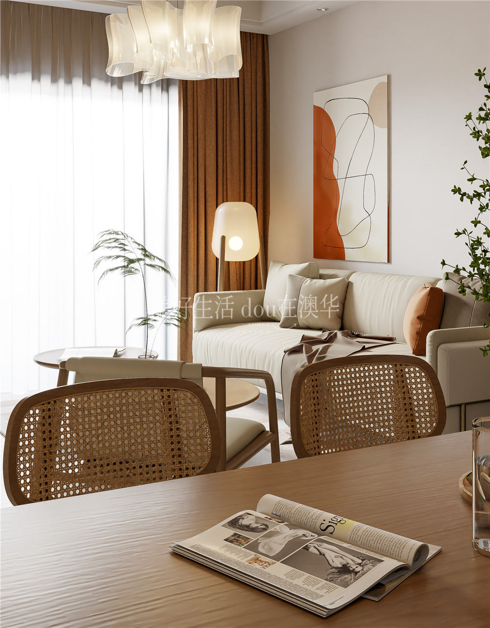 華僑城紅坊99㎡,武漢室內(nèi)裝修,武漢裝修設(shè)計