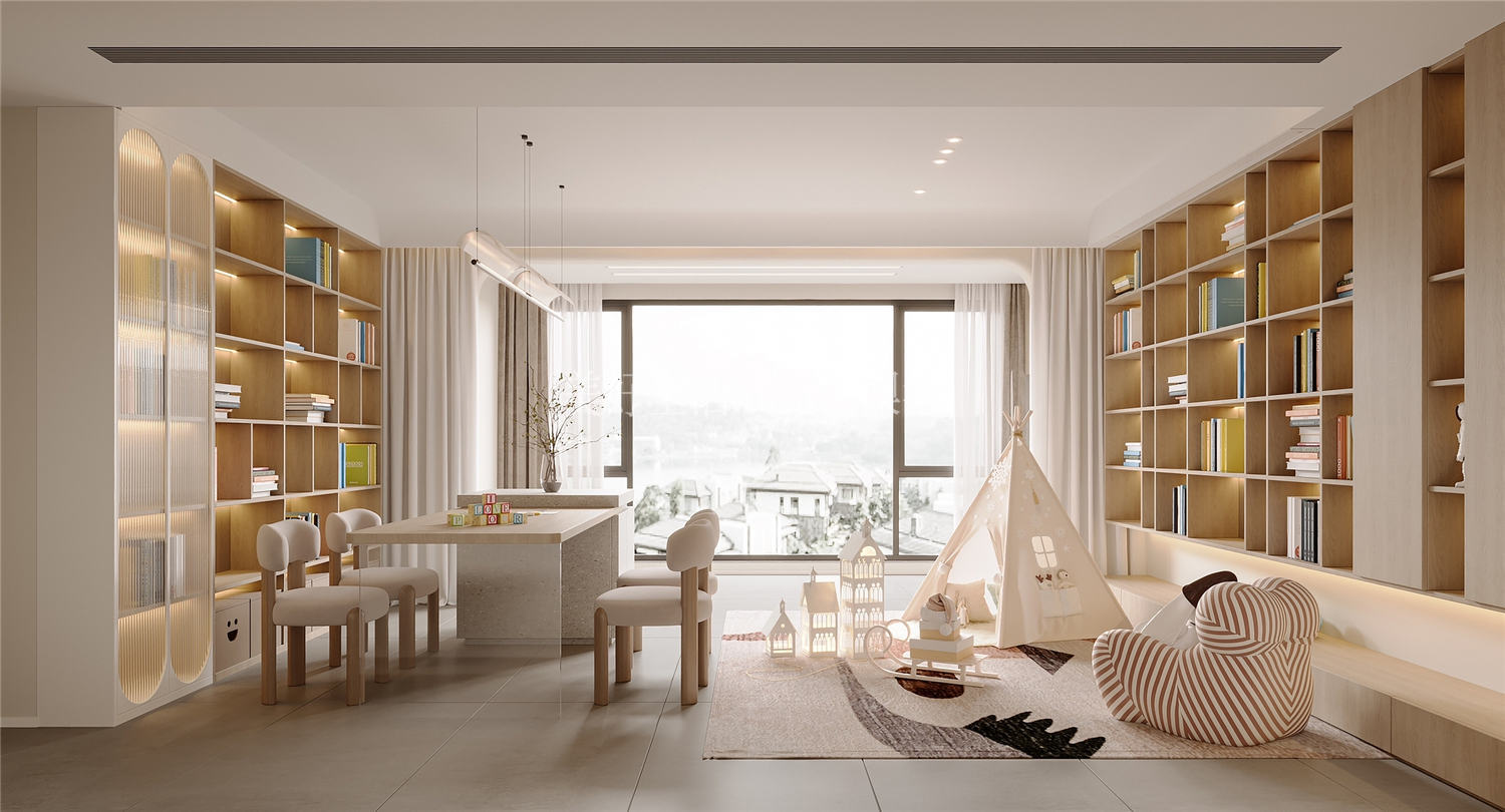 綠地新都會191㎡,綠地新都會裝修效果圖,武漢裝修設(shè)計(jì)