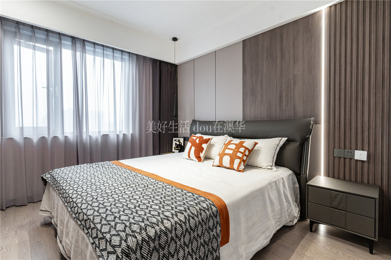 沙湖明珠裝修,意式輕奢,武漢裝修設計,武漢室內設計