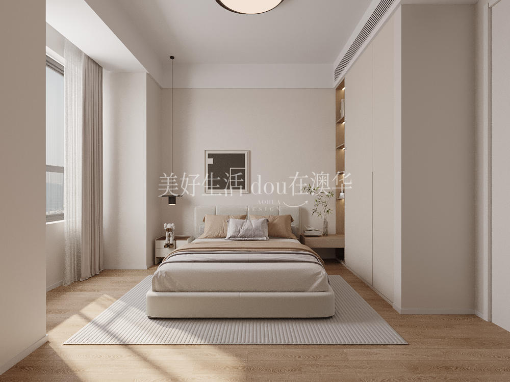 城投聯投譽江南裝修效果圖,現代極簡,武漢裝修設計