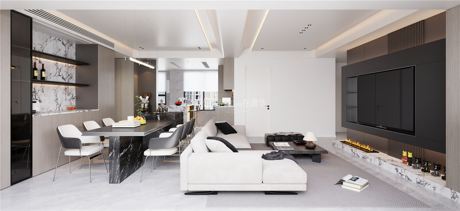 華發都薈天地裝修效果圖