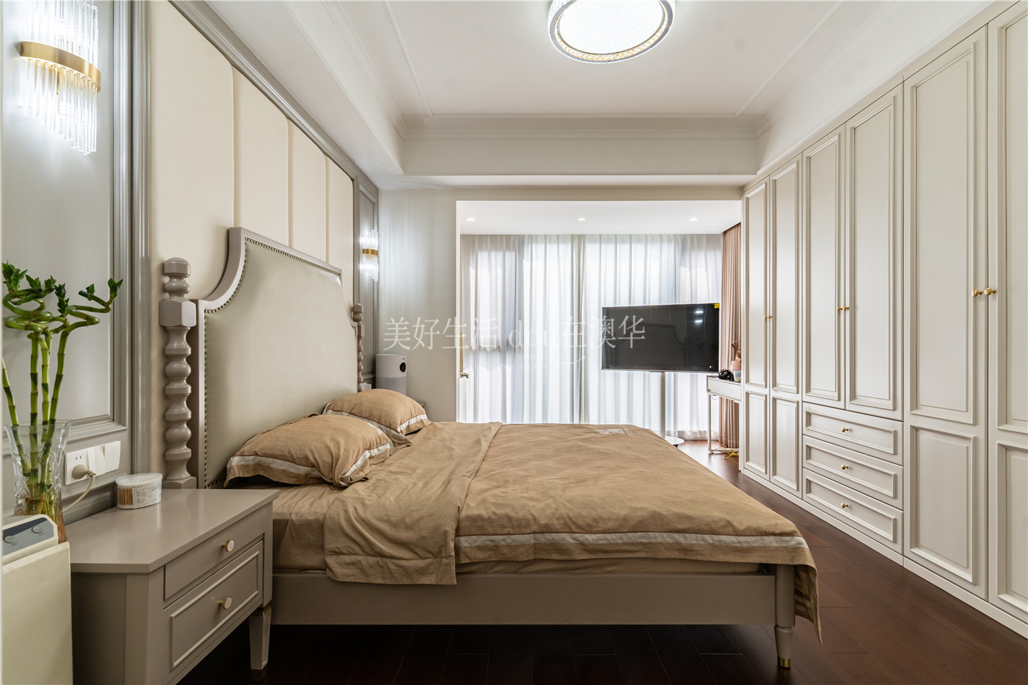 城投聯投譽江南裝修,法式輕奢,武漢裝修設計