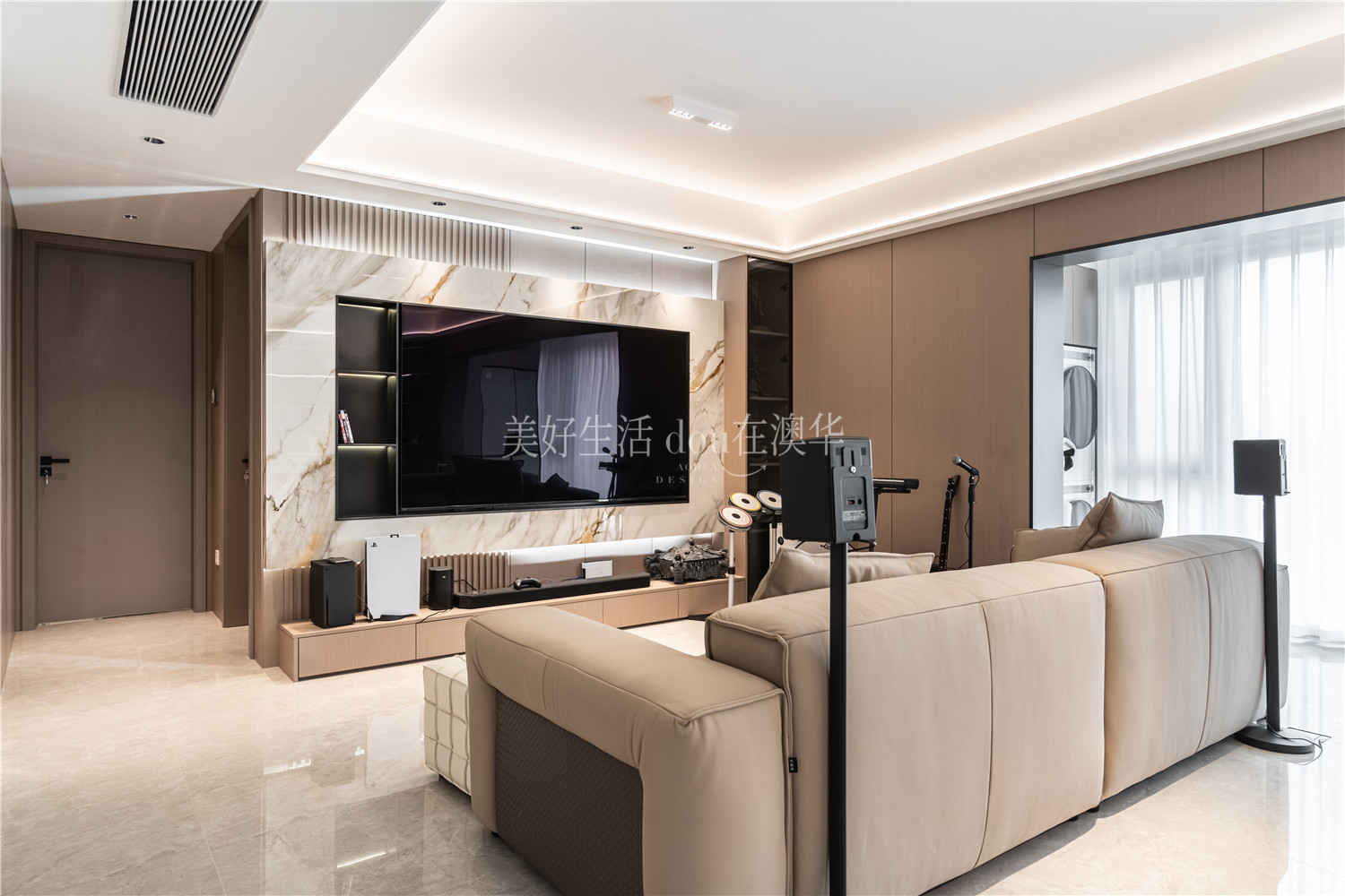 航空路壹號,現代輕奢,武漢裝修,武漢全包裝修