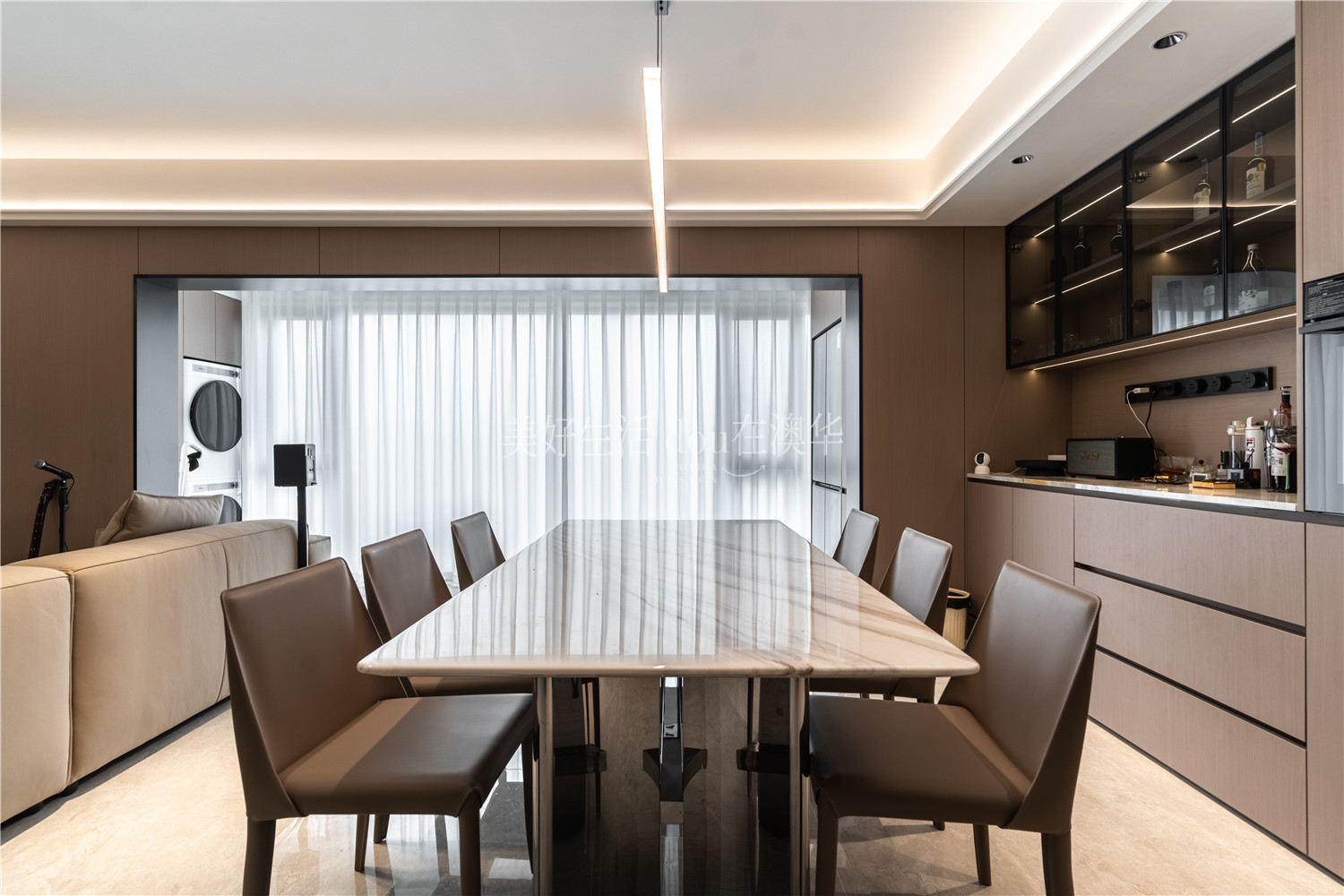 航空路壹號,現代輕奢,武漢裝修,武漢全包裝修