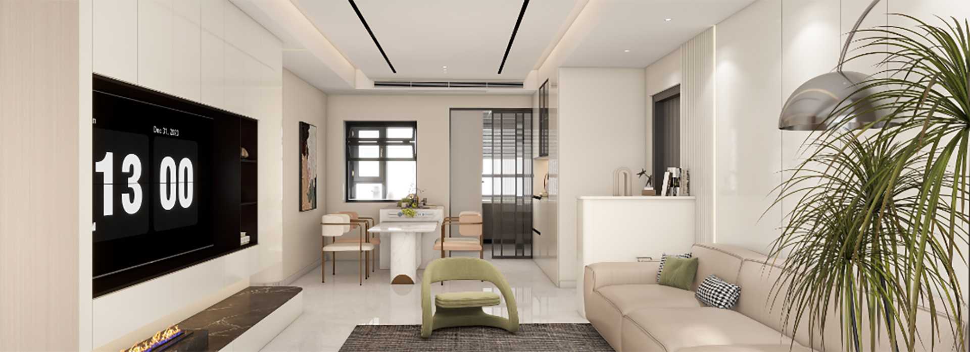 武漢天地裝修,現代輕奢