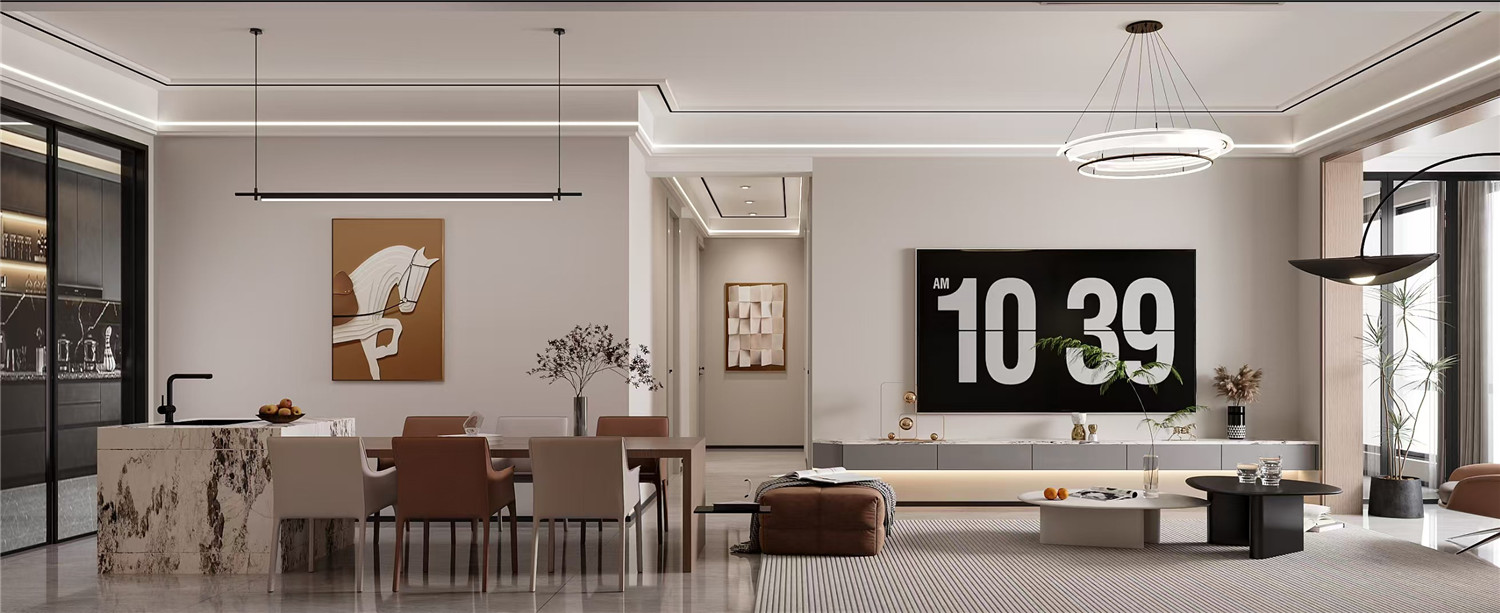 現代極簡,毛坯房裝修