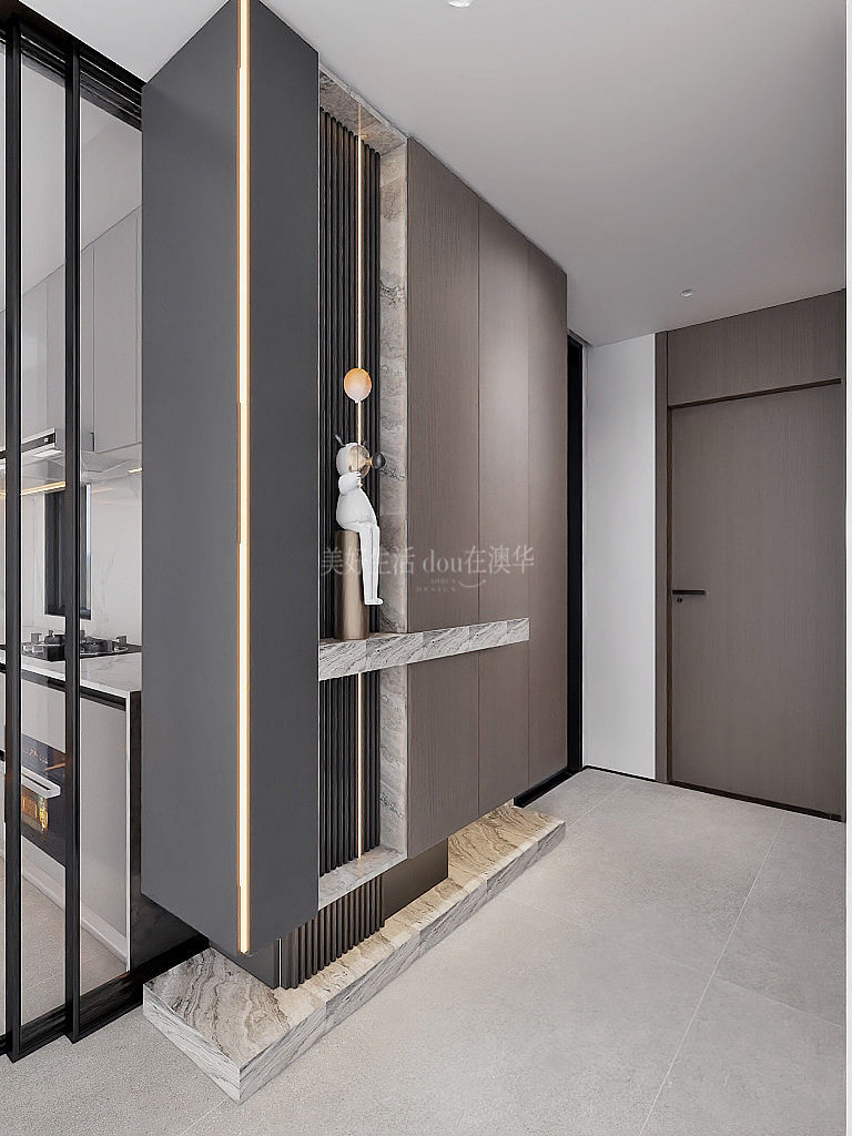 光谷世界城瑜樾東方裝修,現(xiàn)代風(fēng)