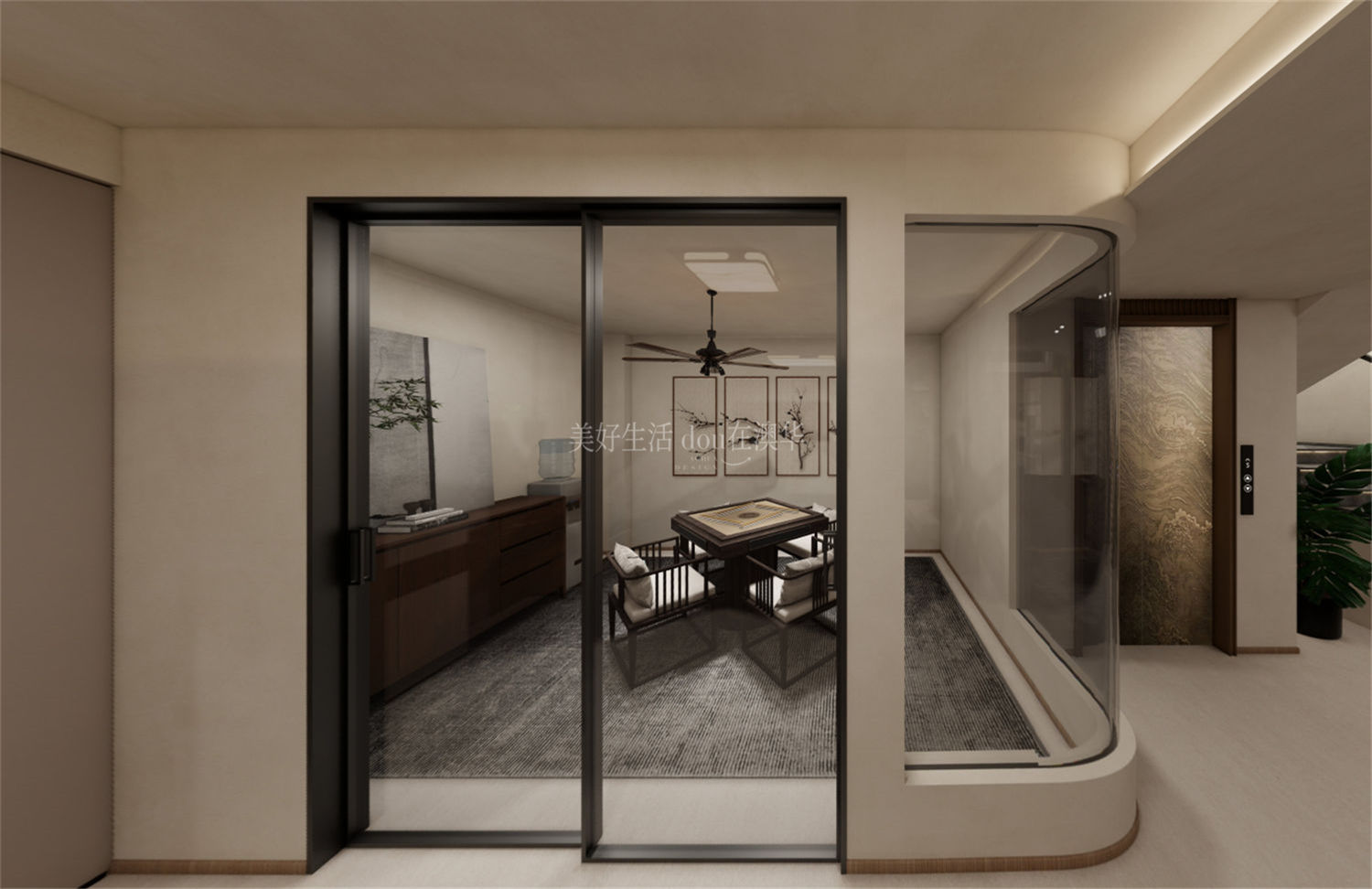 保利明玥晨光別墅裝修.宋氏風