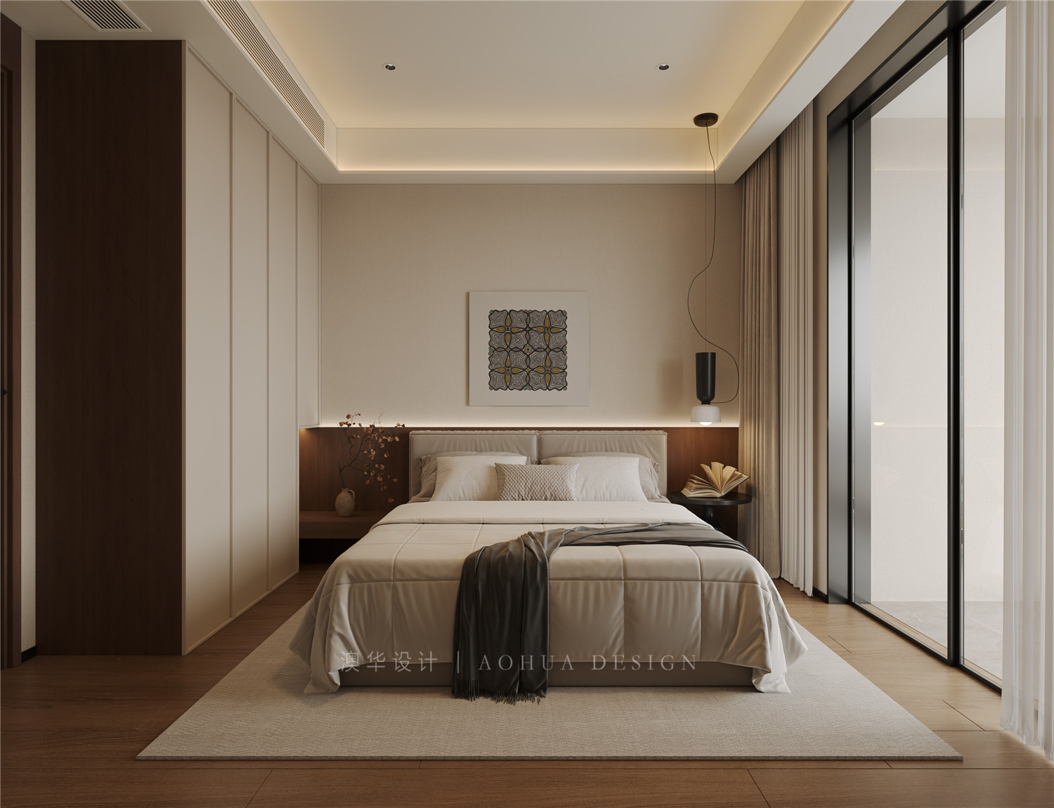 中古風,大平層裝修