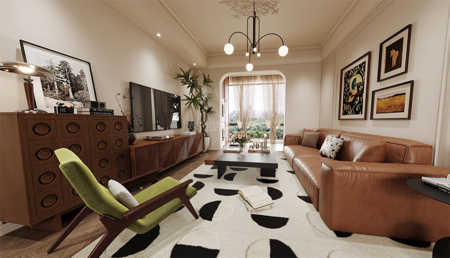 中古風,毛坯房裝修