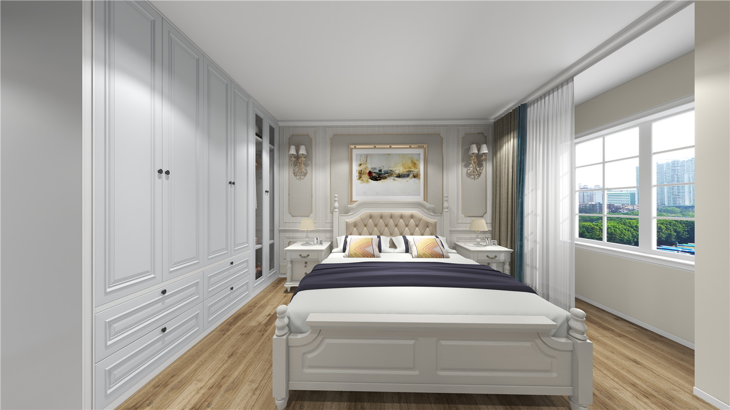 龍湖天璽裝修,歐式風