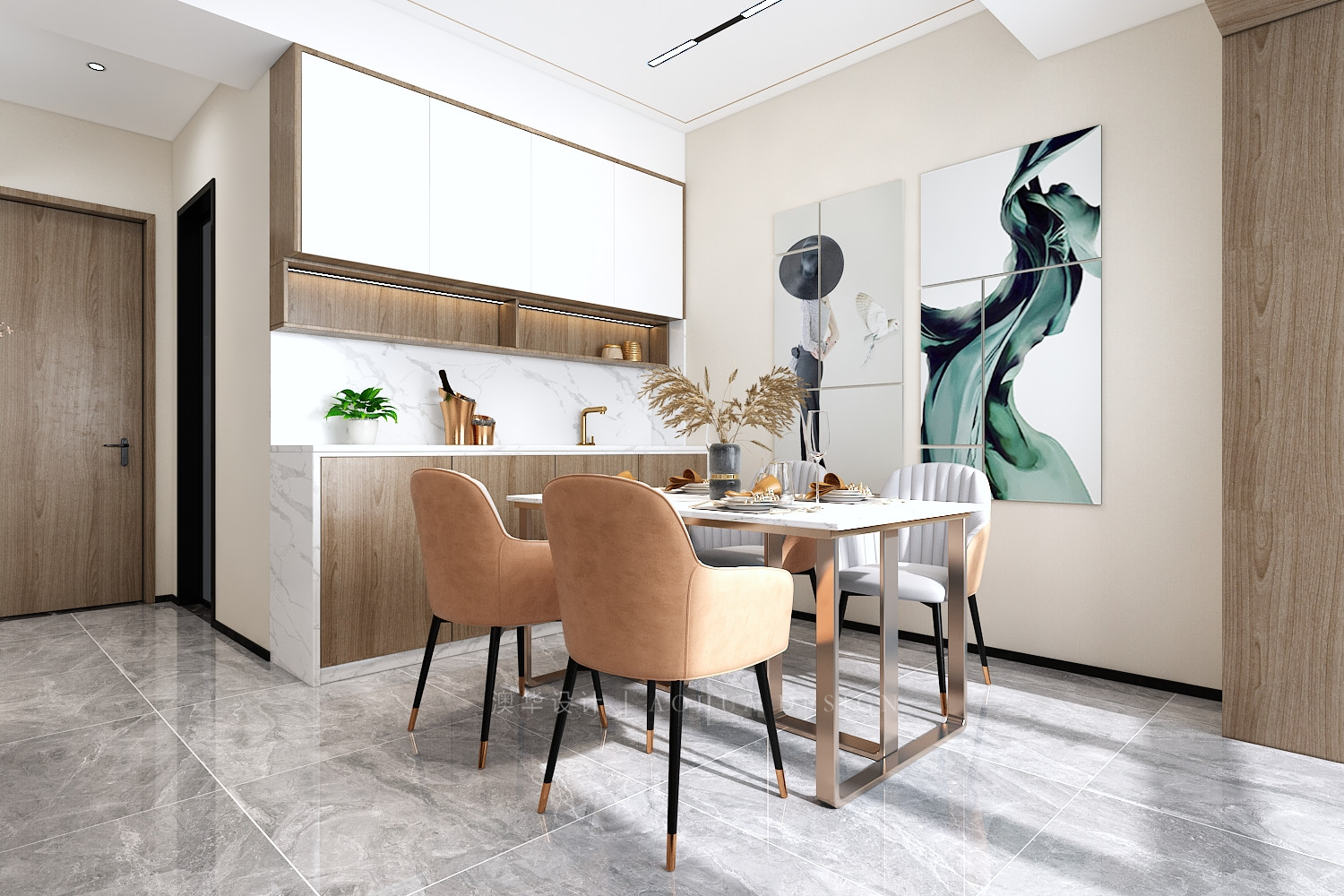 福星惠譽城市花園裝修,復式裝修