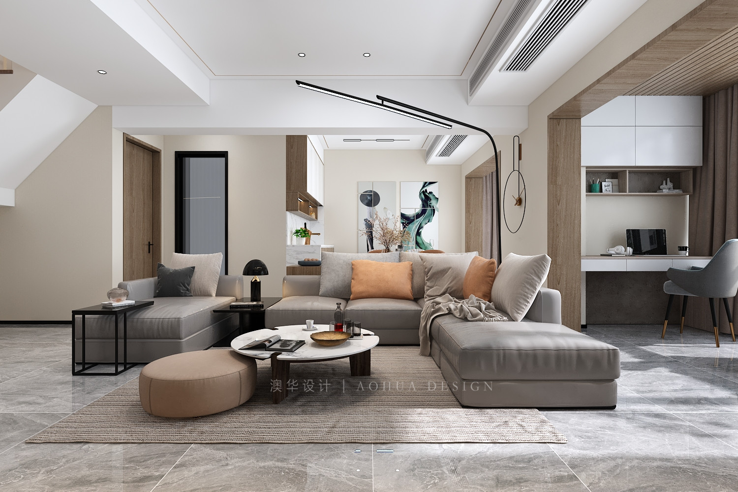 福星惠譽城市花園裝修,復式裝修