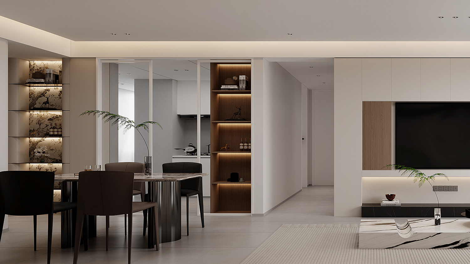 成園小區裝修,意式極簡