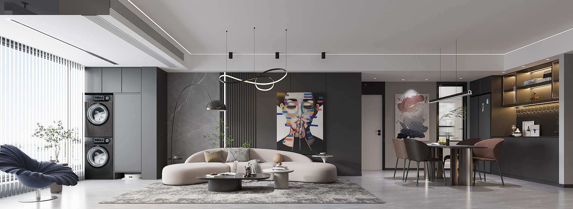 菱湖佳苑裝修,意式極簡(jiǎn)