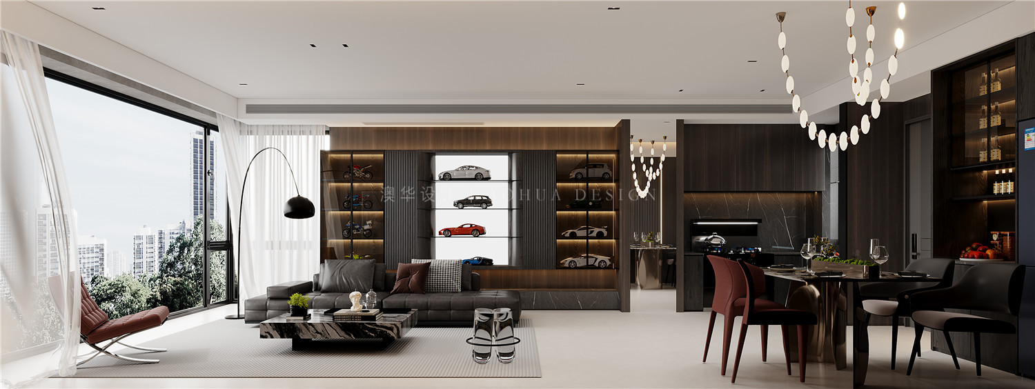 海珀濱江云境裝修,意式極簡