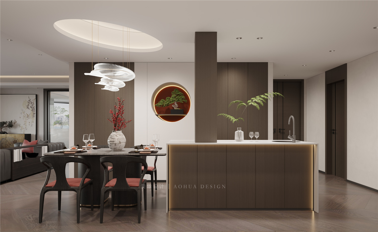 金都漢宮裝修,現代東方